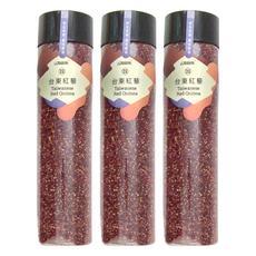 山海經脈 鳥兒歡唱 紅藜籽實，台灣紅藜 150公克, 150g, 3罐