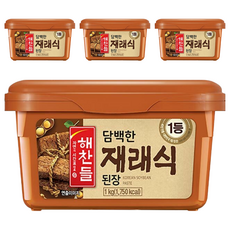 CJ Haechandle 韓式傳統大醬, 1公斤裝, 1kg, 4盒
