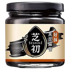 SESAOLE 芝初 好抹黑芝麻醬, 170g, 1罐
