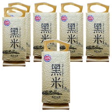 三好米 黑糯糙米, 台灣在地嚴選，免浸泡技術，富含花青素, 1.2kg, 6包