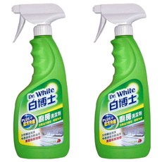 Dr.White 白博士 廚房PLUS清潔劑 噴槍型 600公克, 600g, 2瓶