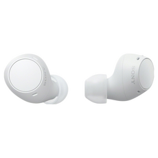 SONY 索尼 WF-C510 真無線藍牙耳機，DSEE™ 技術提升音質，IPX4 防潑灑防汗水，11小時續航, 白色
