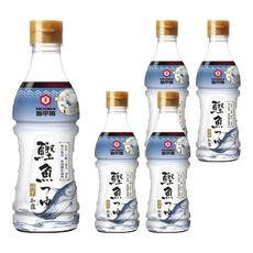 KIKKOMAN 龜甲萬 料亭和露柴魚, 日式風味醬油 鰹魚風味 擠壓瓶, 360ml, 5瓶