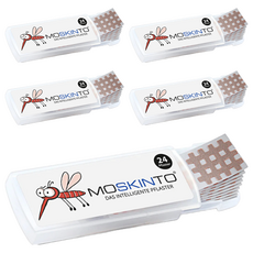 魔法格 醫療用貼布 Set 24片, MOSKINTO 醫療用貼布, 不含藥物, 蚊蟲叮咬適用, 5組