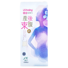 US baby 優生 簡易型超彈力束腹帶 (M), 產後適用, 透氣吸汗, 1盒