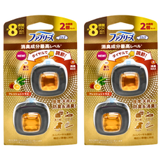 febreze 風倍清 夾式車用出風口消臭芳香劑 2個, 清新柑橘, 2組