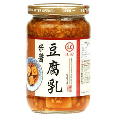 江記 米醬豆腐乳 - 台灣名產, 380g, 1罐