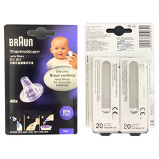 BRAUn 百靈 耳溫槍耳套 40入, 1組