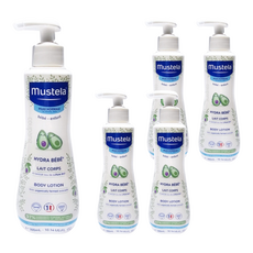 mustela 慕之恬廊 慕之幼 爽身潤膚乳, 300ml, 5瓶