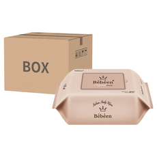 Bebeen Original Plus 嬰兒用濕紙巾 補充包10包, 99%以上可飲用純淨水, 整體成分1級, 100張, 10包
