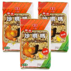 卡賀 雞蛋沙琪瑪, 鬆軟, 新鮮雞蛋製成, 含少量葡萄乾, 年節首選, 180g, 3袋