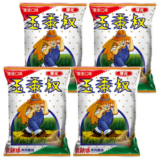 華元 玉黍叔 漢堡口味, 50g, 4包