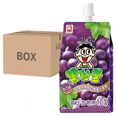 Want-Want 旺旺 果粒多葡萄汁, 24包, 原汁含有率10%, 250ml, 48包