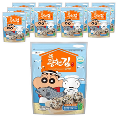 Baekje 百濟 蠟筆小新 海苔酥, 什錦海鮮風味，口感豐富有層次, 什錦海鮮, 50g, 10包