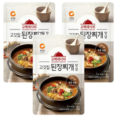 清淨園 烤肉店大醬湯醬料包，韓國道地風味, 130g, 3包
