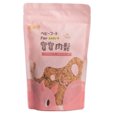 農純鄉 台灣公司貨 寶寶肉鬆 1歲以上且寶寶可順利咀嚼階段, 110g, 1包