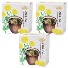 Magnet 曼寧 烏龍菊花茶, 22.5公克 (1.5公克x15茶包), PLA玉米澱粉三角茶包, 1.5g, 15包, 3盒