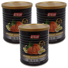 HomeBrown 紅布朗 純杏仁粉, 無麩質 無糖 高纖, 300g, 3罐