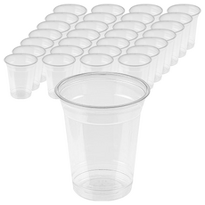 Tamsaa 透明PET冷飲杯 410ml, 9.2 x 10.7cm, 50入 - 冷飲杯/飲料杯, 50個