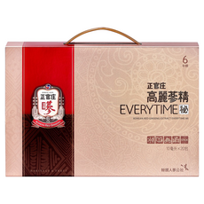 正官庄 EVERYTIME秘 20包, 方便攜帶，隨時隨地補充能量, 不含咖啡因和防腐劑, 200ml, 1盒
