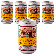 CAP KAKI TIGA Rasa Leci 飲料 荔枝風味, 320ml, 5罐