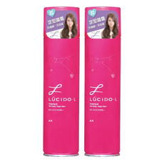 LUCIDO-L 樂絲朵 強力定型噴霧, 定型噴霧 不僵硬 不黏膩, 291ml, 200g, 2瓶