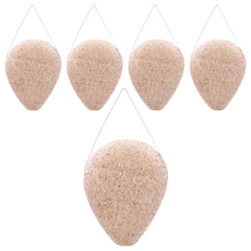 魔芋洗臉撲 Set, 5入, 7.5cm x 10cm, Y960 NS-Y960, 5個