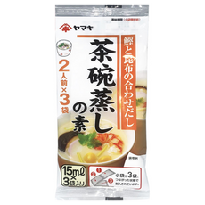 Yamaki 雅媽吉 茶碗蒸高湯 3入, 鰹魚和昆布風味, 45ml, 3袋