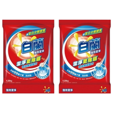 白蘭 強效除蹣過敏洗衣粉, 4.25kg, 2包
