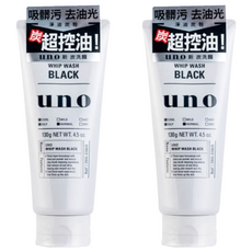 uno 新炭洗顏乳, 130g, 2條