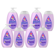 Johnson's 嬌生 甜夢純淨潤膚乳套裝, 嬰兒潤膚乳 500mL+300mL, 4組