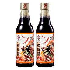 金蘭 辣味烤肉醬，多種辛香料製成, 590ml, 2瓶