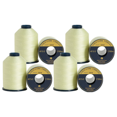 COTTONVILL 高級縫紉機線 45'S/2 色號 C014 1700公尺 2入，100% 聚酯纖維，韓國製造, 8捲