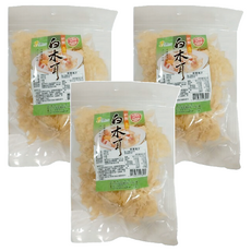 茂喜食品 特級白木耳, 進口嚴選 無農藥殘留 無添加防腐劑及色素 工廠通過HACCP及ISO22000認證, 75g, 3包