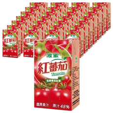波蜜 紅蕃茄汁, 含健康茄紅素, 果汁48%, 250毫升, 250ml, 54入