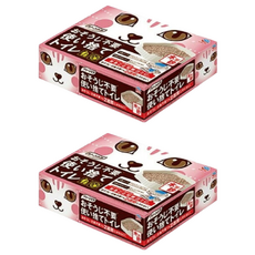 EARTH PET 免你清拋棄型便盆 木製砂+雙層結構便盆 Set 貓用, 2組