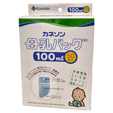 Kamera 佳美能 Kaneson母乳袋 100ml 50枚入, 50個, 1盒