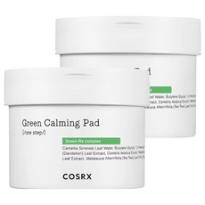 COSRX 鎮靜爽膚棉, 多重保濕, 調節油脂分泌, 溫和去除老化角質, 70片, 2罐