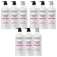 KERASYS 可瑞絲 植萃系抗損洗潤組 洗髮精 750ml*2 + 潤髮乳 750ml*1, 重度損傷髮用, 3組