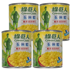 Green Giant 綠巨人 玉米粒, 680g, 4罐