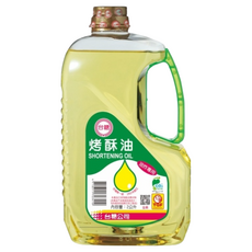 台糖 烤酥油, 2公升, 國內唯一以黃豆煉製而成, 耐炸油, 煎炒油炸皆宜, 2L, 1瓶