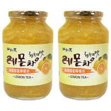 柚和美 韓國蜂蜜檸檬茶, 1公斤, 1kg, 2罐