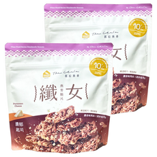 The Chala 蕎拉燕麥 纖女燕麥脆片 150g/包, 低溫烘烤 手工壓制 無添加防腐劑 高纖天然, 2包