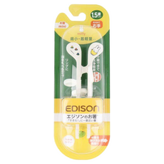 EDISON mama 右手用學習筷 1.5歲以上, 米飛兔 白色, 1雙