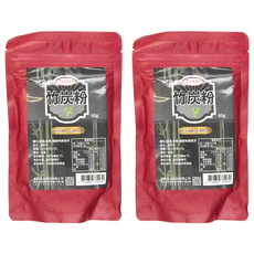 永詮食品 竹炭粉，粉末細緻，色澤飽和，60g, 2包
