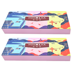 HOHOCHA 喝喝茶 風景立體茶包 Set, 台灣南投縣魚池鄉, 日月潭紅茶, 紅玉 3包 + 阿薩姆 2包 + 紅韻 2包 + 山茶紫芽 2包, 2盒