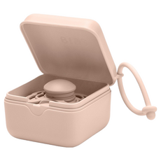 BIBS Pacibox 奶嘴盒, 適用於所有奶嘴, 1個, 腮紅