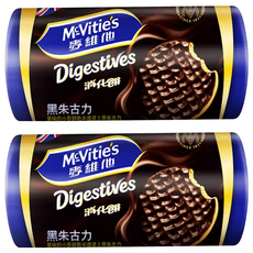 McVitie's 麥維他 黑朱古力消化餅, 200g, 2包