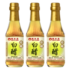 萬家香 珍釀白醋，100%純天然釀造，不添加防腐劑, 600ml, 3瓶
