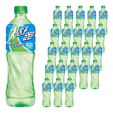 Super Supau 舒跑 運動飲料 寶特瓶590毫升 x 24瓶, 無添加果糖 0脂肪, 590ml